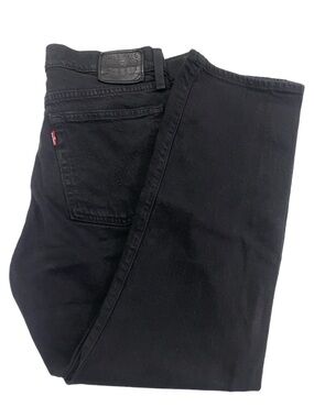 Levi's Women’s Black Wedgie Straight Fit Jeans Sz 29